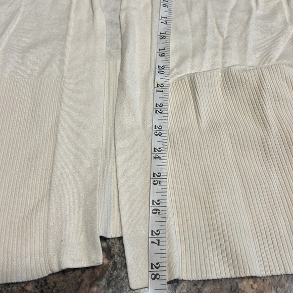 Vince Ivory Open front Cardigan Silk & cashmere minimalist sweater - Picture 8 of 8